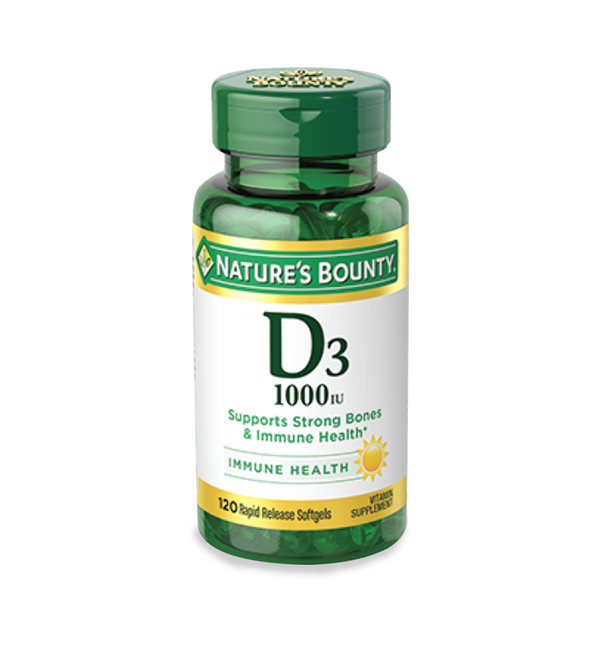 Vitamin D3 25mcg (1000IU)