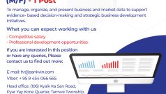 Job Vacancy for Business Intelligence & Data Analyst Executive [Closed]