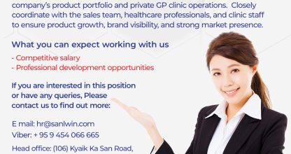 Job Vacancy for Product Executive [Closed]
