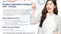 Job Vacancy for Product Specialist